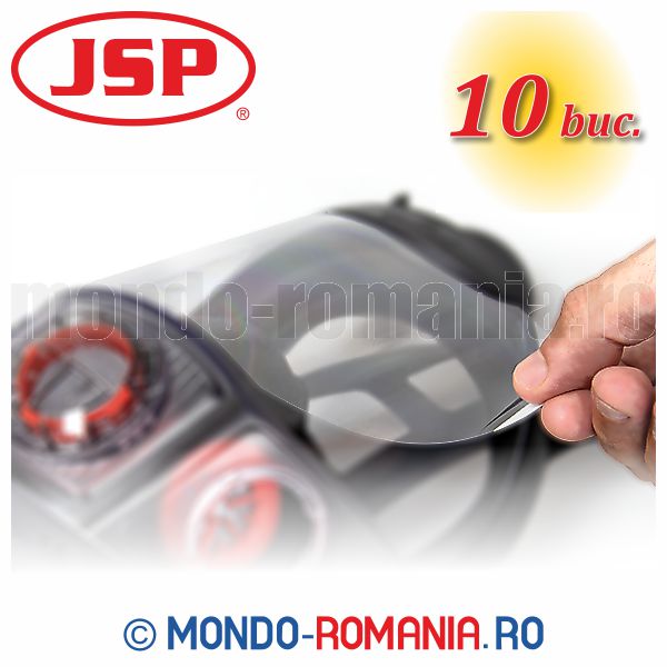 Echipament protectie - Set folii protectie vizor masca integrala FORCE10